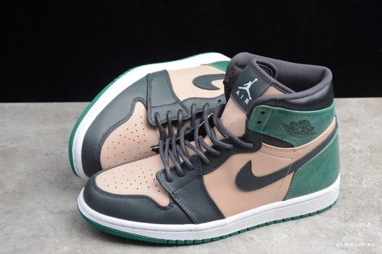 Green Pink Jordan Premium Air High AH7389-203 WMNS AH7389-203 1 0821